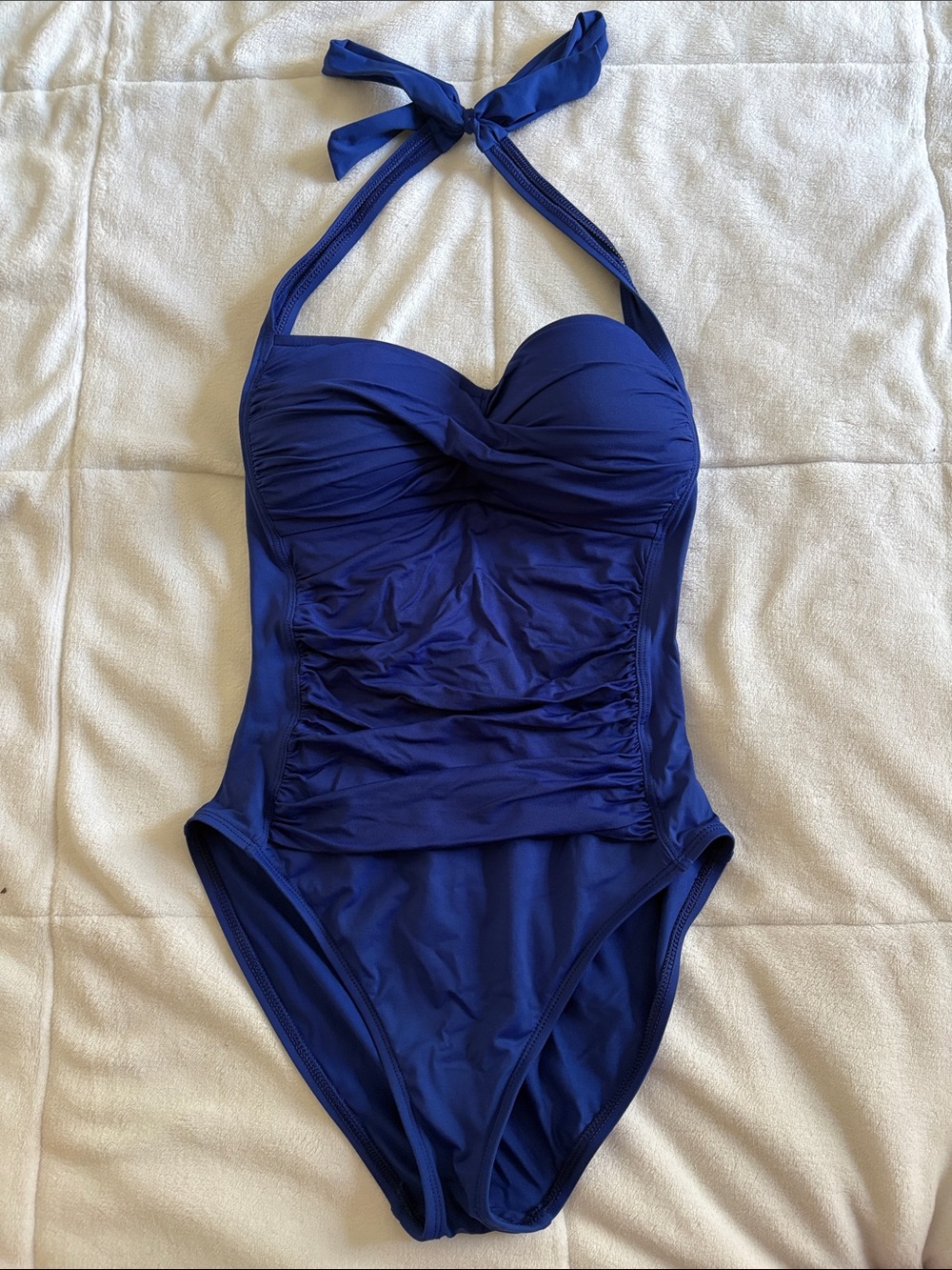 Women’s One-Piece Swimsuit - Royal Blue